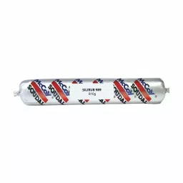 Soudal 810 g White Silirub 989 Silicone Sealant Sausage, FG0105 (Pack of 24 Pcs)-17