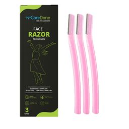CareDone Set Of 3 Facial Razor-9