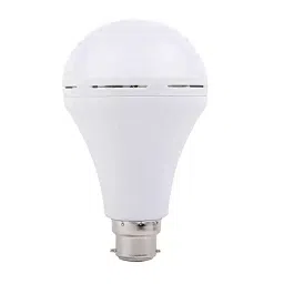 NSCC 12 W LED B22 Base Rechargeable Emergency Bulb Light Cool White 6500K-10