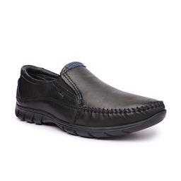 Buckaroo Men Leather Loafers-image-6
