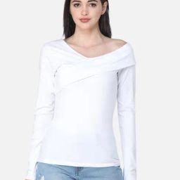 Scorpius White Regular Fit Top-picture-32