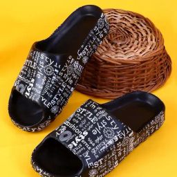 Pampy Angel Men's Black Slides-picture-39