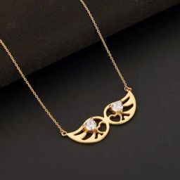 GIVA 92.5 Sterling Silver Wings of Love Necklace for Women-image-41