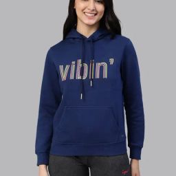 Lyra Blue Cotton Printed Hoodie-picture-16