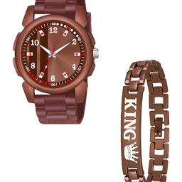 CSAMON Men Analogue Watch With Bracelet J16 BROPATA D NEW PU K Bracelet-image-87