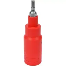 De Neers Allen Socket Hexagonal Injection 6.35 mm (1/4 inch) Drive & 8 mm Size, IST-301 image 1