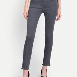 Angelfab Grey Cotton Regular Fit Jeggings-image-117