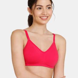 Zivame Pink Full Coverage Non-Padded T-Shirt Bra-picture-14