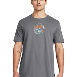UNDER ARMOUR Graphic Printed Relaxed Fit Sports T-shirt-image-13