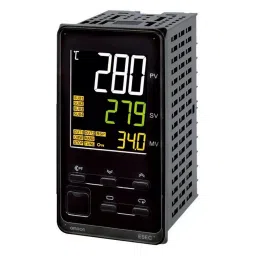 Omron E5EC Series Temperature Controller Digital Display 48 × 96 mm 100-240 V AC, E5EC-QR2ASM-808-40