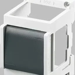Connectwell 250V Din Rail Mounting Socket & Switch CDINSW2 image 1