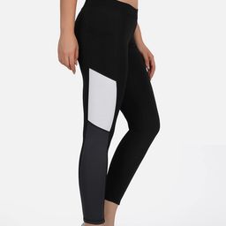NEU LOOK FASHION Women Black Colourblocked Tights-image-45