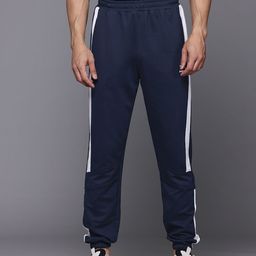 HRX by Hrithik Roshan Men Side Stripe Detail Mid-Rise Lifestyle Joggers-image-10