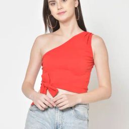 Cation Red Crop Top-image-80