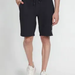 U.S. Polo Assn. Blue Cotton Regular Fit Printed Shorts-picture-16