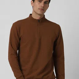 VAN HEUSEN DENIM LABS Men Turtle Neck Long Sleeves Pullover Sweatshirt-image-52