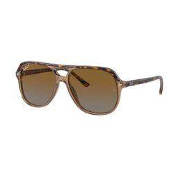 Ray-Ban Kids Brown Polarized Square Unisex Sunglasses-image-96