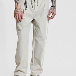 Snitch Men Relaxed Fit Pleated Trousers-image-18