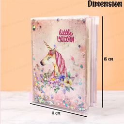 FunBlast Unicorn Printed Diary  80 Pages (Color May Vary) image 3