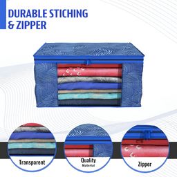 Aura Blue Set of 6 Regular Multi-Utility Organisers image 5