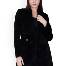COMFY SPARROW Women Double-Breasted Overcoat-picture-57