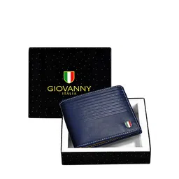 GIOVANNY Men Leather Two Fold Wallet-image-25