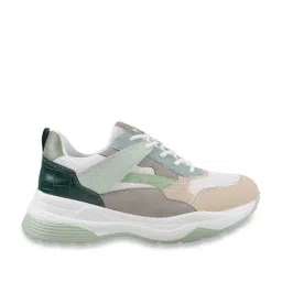 Mochi Women's Green Running Shoes-image-80