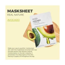 The Face Shop Real Nature Glowing Bride Masksheet Combo Set of 10 image 4
