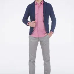 Basics Grey Satin Formal Trouser-image-72