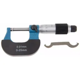 RS PRO External Micrometer, Range 0 mm -25 mm Model No 7255733-11
