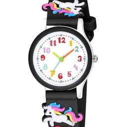 SWADESI STUFF Unisex Kids Dial & Straps Digital Automatic Watch UNI BLACK image 2