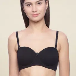 Rosaline Black Solid Underwired Bra-picture-33