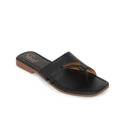 Shoestail Women Open Toe Flats-21