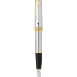 Cross Silver Bailey Chrome,G FP Med Nib-GPLT Fountain Pen-image-32