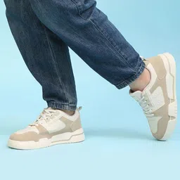 yoho Women Woven Design PU Sneakers-image-41