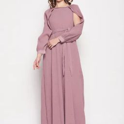 MADAME Mauve Maxi Dress-image-13