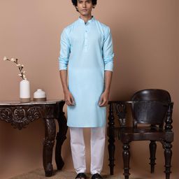 PulseIQ Men Cotton Straight Kurtas-image-88