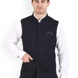 GRACYSHADE Mandarin Collar Nehru Jacket-19