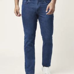 YU by Pantaloons Blue Cotton Slim Fit Jeans-image-80