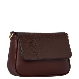 Forever Glam by Pantaloons Brown Textured Medium Sling Handbag-picture-4