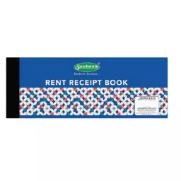 Sundaram Rent Receipt Book 40 Sheets 28.5 x 10.5 cm Hard Bound Assorted, RB-3-image-73