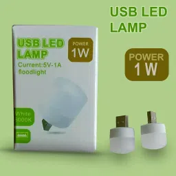 DeoDap Mini USB LED Lamp Light 1 W Portable Mix Light Color for PC and Laptop, 7331 (Set of 5 Pcs) image 2