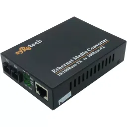 Syrotech Ethernet Media Converter Single Mode Dual Fiber 10/100M, GOMC-1303-20-21