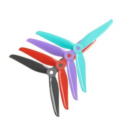 Foxeer DalProp SpitFire Cyclone T5146.5 V2 Propeller 2 Pair CW+CCW-Teal image 3