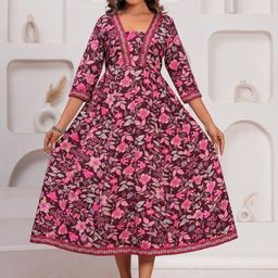OKD Empires Women Floral Embroidered Anarkali Kurta-picture-53