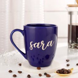 Tranquil Midnight Personalized Mug - Blue-image-13