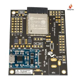 Witty Fox - ESP32 Storm Board with On-Board Li-ion Battery & Wireless Programming image 2