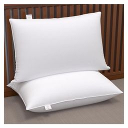 MY ARMOR Microfiber Pillows Pack of 2 - White-2