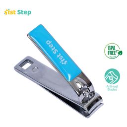 1st Step Easy Grip Baby Nail Clipper-Blue-image-24