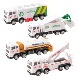 NEGOCIO Garbage pc,City Service,Waste Management Truck with Trash Bin, Metal Recycling Garbage Truck Toys -RANDOM TOY-PACK OF 1- COLOR MAY VARY-11